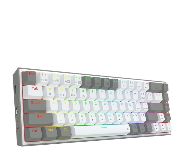 Redragon Castor Pro White-Gray - 1326934 - zdjęcie 2